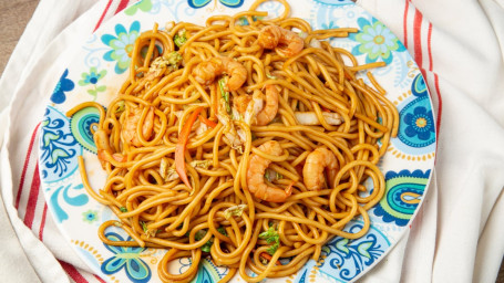 33. Shrimp Lo Mein Xiā Lāo Miàn