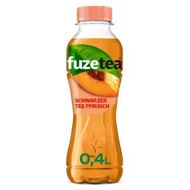 Fuze Tea Sort Te Fersken (En Vej)