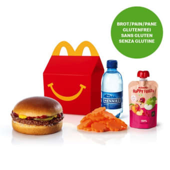 Happy Meal Hamburger Med Glutenfri Bolle