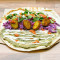 Flatbread Falafel, Baba Ganoush, Toms, Slaw,Mixed Leaves, Apple Chilli (Vg)