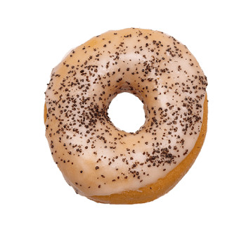 Valmuesukkerdoughnut (Vegansk)