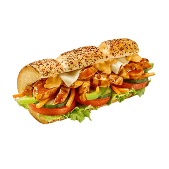 Hjemmelavet Kylling Teriyaki Sub