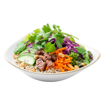 Peanut Beef Bowl