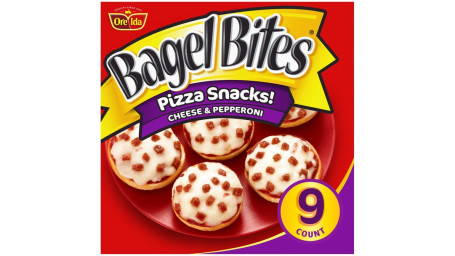 Bagel Bites Ost Pepperoni Frossen Pizza Snack