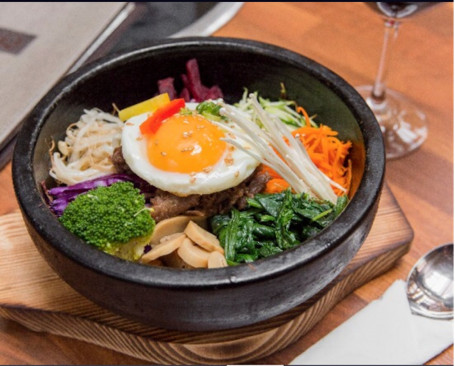 Hot Stone Pot Bibimbap