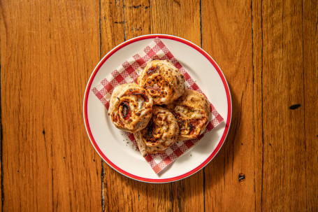 Salami Pizza Scrolls