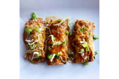 Steamed Vegetarian Beancurd Rolls