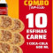 Promoção Nº1 (10 Esfihas De Carne 1 Coca 600Ml)