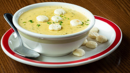 Broccoli Cheddar Suppe-Cup