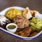 Shredded Beef, Guacamole And Salsa Verde Bowl