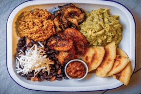 Mild Chorizo, Guacamole And Chimichurri Bowl