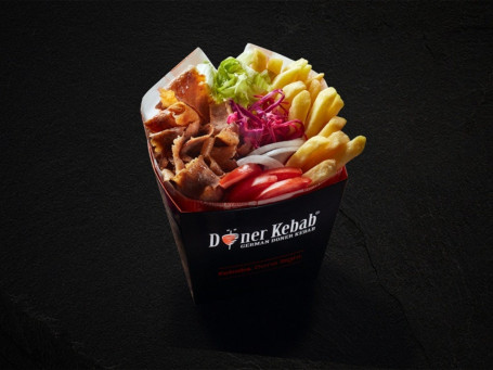 Doner Box Fries Salat