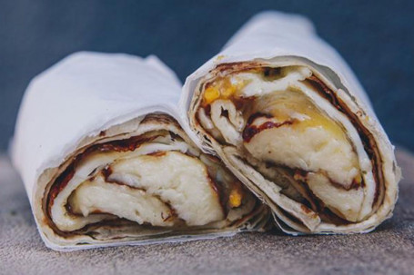 Haloumi Egg Wrap