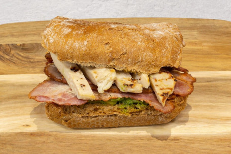 Chicken Bacon Avo Baguette