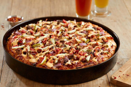 Cheeseburger Pizza Delbar