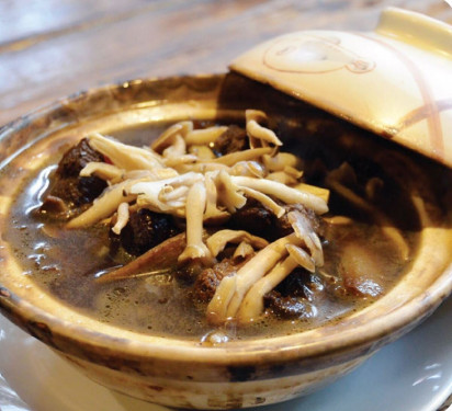 Ginger Duck (With Bone), With Sake Rice Wine In Soup