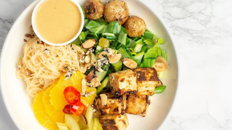 Miso Tofu Noodle Bowl