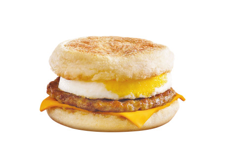 Pølse Mcmuffin Med Æg Zhū Liǔ Dàn Hàn Bǎo