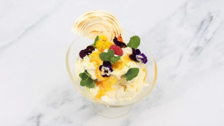 Mango, Passionsfrugt Hindbær Eton Mess (V)