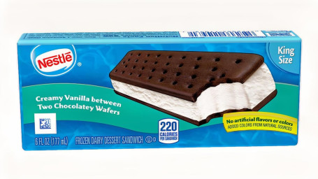 Nestle Vanilla Ice Cream Sandwich King Størrelse 6 Oz