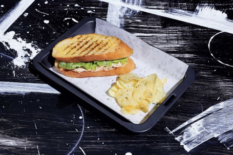 Grilled Chicken Panini Yì Shì Kǎo Jī Xiōng Sān Wén Zhì