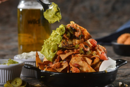 Chili Beef Nachos Là Niú Ròu Sù Mǐ Cuì Piàn