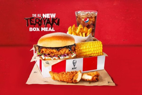 Teriyaki Burger Box Måltid