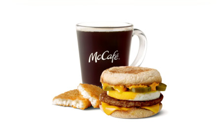 Osteagtig Jalapeno Pølseæg Mcmuffin Måltid