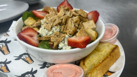 Pecan Strawberry Chicken Salad