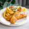 Pí Jiǔ Cuì Jiāng Yín Qiú Yú Zhà Yú Shǔ Tiáo Beer Battered Barramundi Fish And Chips