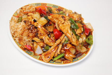 Sliced Chicken With Green Pepper In Black Bean Sauce Shì Jiāo Jī Piàn Fǎn