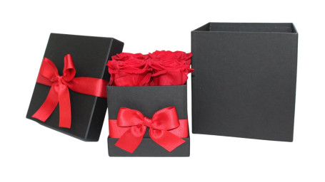 Preserved Roses Red Gift Box