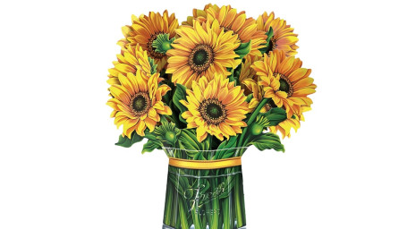 Paper Bouquet Sunflowers