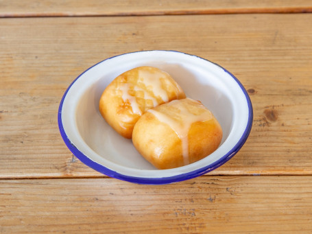 Crispy Fried Milky Bun (2Pcs Zhà Xiān Nǎi Mán Tóu (2Kē