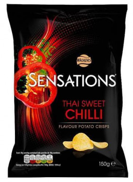 Walkers Sensations Thai Sweet Chilli 150G