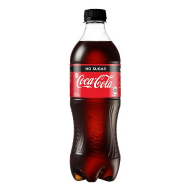 Coca Cola Zero Sukker 600Ml Flaske