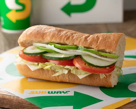 6-Tommer Veggie Delight Sub 6-Tommer Veggie Delight Sub