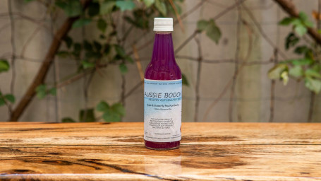 Apple And Butterfly Pea Kombucha