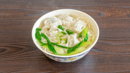 Pork And Veg Wonton Noodle Soup (6Pcs)