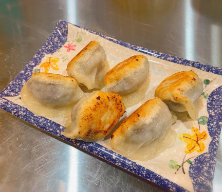 Pan Fried Soy Eggplant Dumpling (6Pcs)