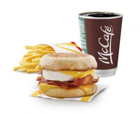 Bacon N Egg Mcmuffin Ekstra Værdi Måltid [470,0 Cals]