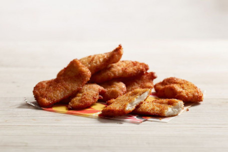 10 X Crispy Chicken Strips (3300 Kj).