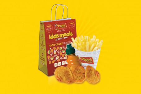 3X Kyllingenuggets, Pommes Frites