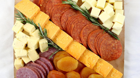 Charcuterie Tray Hava' Cheddar Sampler