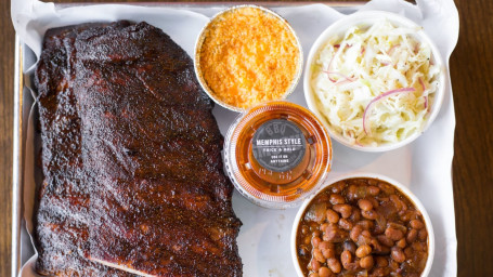 Full Slab Of St. Louis Ribs Combo