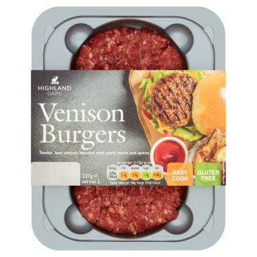 Highland Game Vildt Burgers 2 Quarter Pounders 227G