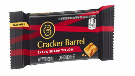 Cracker Barrel Extra Sharp Cheddar Cheese Sticks-1 Oz