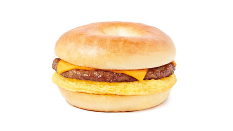 Egg Cheese Bagel Breakfast Sandwich