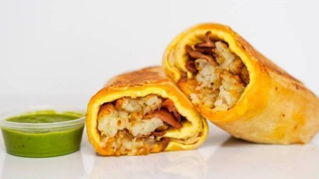 Bacon, Æg Cheddar Morgenmad Burrito