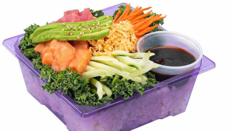 Poke Rice Bowl Lakse Tun